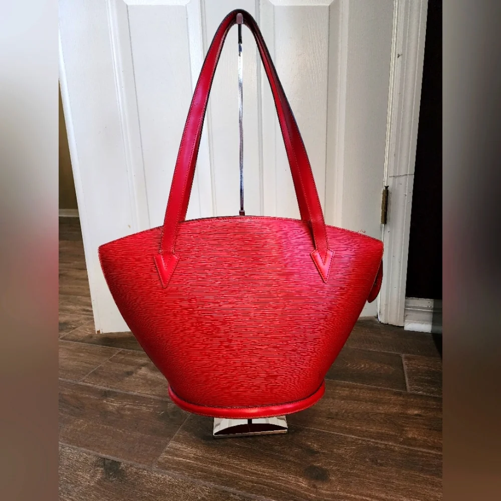 Louis Vuitton Red EPI St Jacques GM - Picture 1 of 16